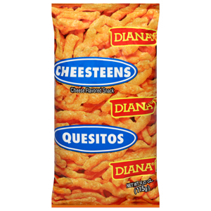 Diana Cheese Flavored Snack, Cheesteens, 4.05 oz (115 g)
