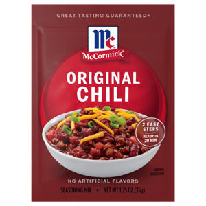 McCormick Chili Seasoning Mix, 1.25 oz