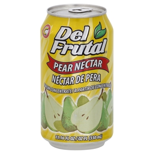 Del Frutal Pear Nectar, 11.16 fl oz (330 ml)