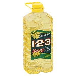 1 2 3 Canola Oil, 1 gal (3.8 l)