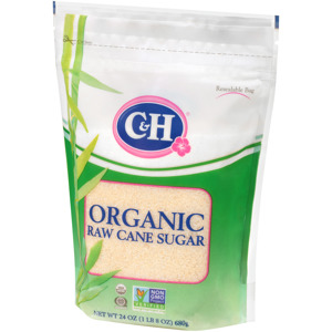 C&H® Organic Raw Cane Sugar 24 Oz. Bag