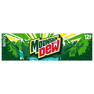 Mountain Dew Soda, 12 - 12 fl oz (355 ml) cans [144 fl oz (4.26 liter)]