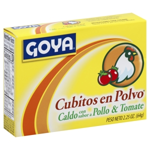 Goya Bouillon, Chicken & Tomato Flavored, Powdered, 2.25 oz (64 g)