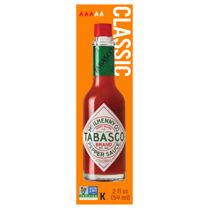 Tabasco Brand Pepper Sauce, Classic, 2 fl oz (59 ml)