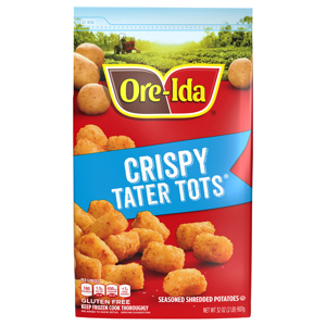 Ore-Ida Crispy Tater Tots, 32 oz (2 lb) 907 g