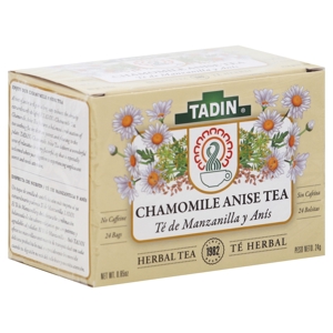 Tadin Herbal Tea, Chamomile with Anise, 24 bags [0.85 oz (24 g)]