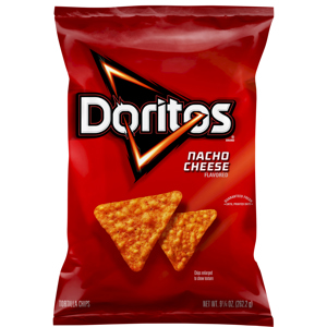 Doritos Nacho Cheese Flavored Tortilla Chips, 9.25 oz (262.2 g)