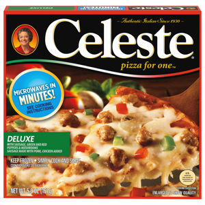 Celeste Pizza, Deluxe, 5.9 oz (167 g)