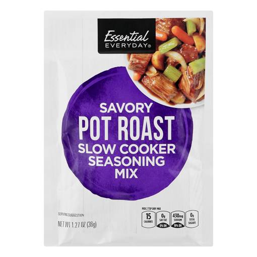 Pantry  Specials – Banksville – Essential Everyday Seasoning Mix, Slow  Cooker, Savory Pot Roast, 1.27 Oz (36 G)