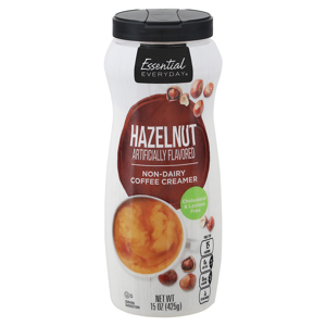 Essential Everyday Coffee Creamer, Non-Dairy, Hazelnut, 15 oz (425 g)