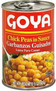 Goya Chick Peas in Sauce, 15 oz (425 g)