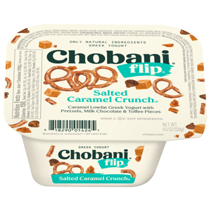 Chobani Yogurt, Greek, Salted Caramel Crunch, 4.5 oz (128 g)