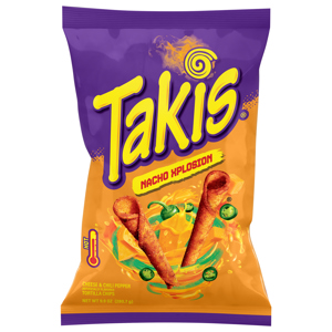 Takis Hot Nacho Xplosion Tortilla Chips, 9.9 oz (280.7 g)