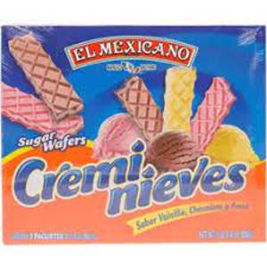 El Mexicano Sugar Wafers, Assorted, 3 - 5.29 oz (150 g) packets [15.87 oz (450 g)]