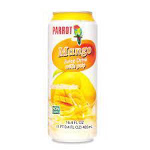 Parrot Mango Juice Drink with Pulp, 16.4 oz