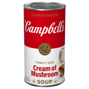 Campbell's Condensed Soup, Cream of Mushroom, Family Size, 22.6 oz (1 lb 6.6 oz) 640 g