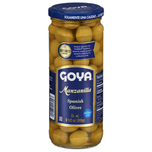 Goya Manzanilla Spanish Olives, 9.5 oz (269 g)