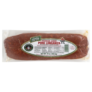 Reynaldos Pork Longaniza, Premium Cured, 10 oz (283.5 g)