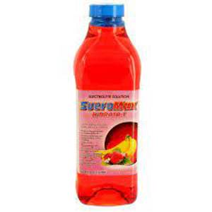 SueroMax Strawberry Banana Electrolyte Solution, 33 oz