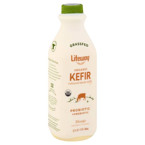 CupFul Kefir Yogurt, Lowfat, Mango, Shop