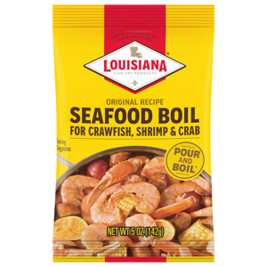 Louisiana Fish Fry Products Original Recipe Seafood Boil for Crawfish, Shrimp & Crab, 5 oz (142 g)
