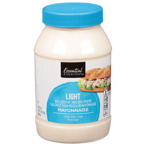 Essential Everyday Mayonnaise, Light, 30 fl oz (1 pt 14 fl oz) 887 ml