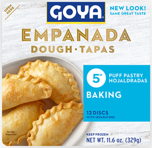 Goya Baking Discs 5 Inch Empanada, 12 discs [11.6 oz (329 g)]