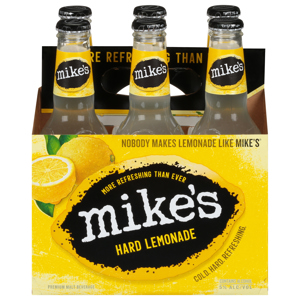 Mike's Malt Beverage, Premium, Hard Lemonade, 6 - 11.2 fl oz bottles