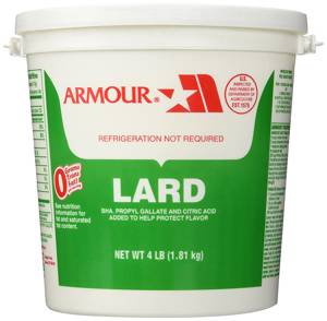 Armour Lard Pail, 4 lb