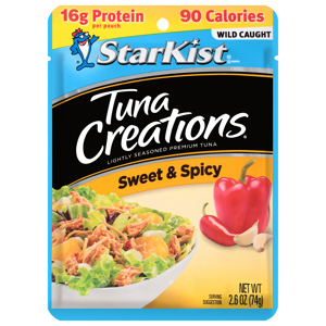StarKist Wild Caught Premium Sweet & Spicy Tuna, 2.6 oz (74 g)