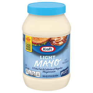 Kraft Light Mayo, 30 fl oz (1 pt 14 fl oz) 887 ml