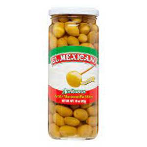 El Mexicano Manzanilla Olives, Petite, 10 oz