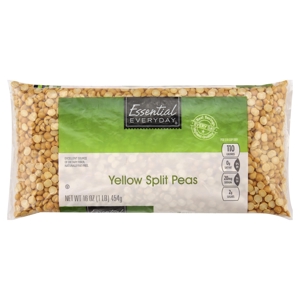 Essential Everyday Split Peas, Yellow, 16 oz (1 lb) 454 g