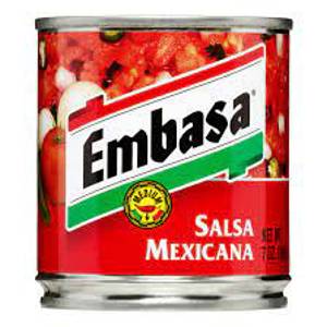 Embasa Salsa Mexicana, Medium, 7 oz