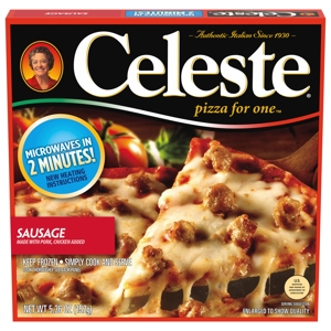 Celeste Pizza, Sausage, 5.36 oz (152 g)