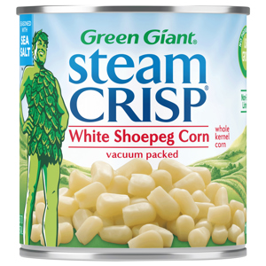 Green Giant Corn, White Shoepeg, Whole Kernel, 11 oz (312 g)