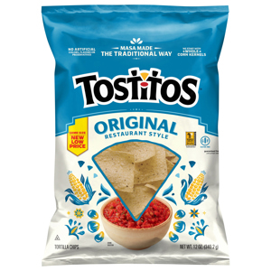 Tostitos Restaurant Style Original Tortilla Chips, 12 oz (340.2 g)