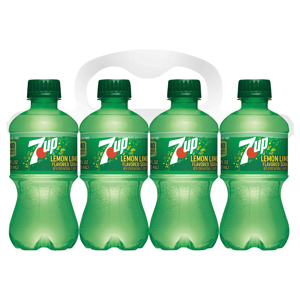 7-UP Soda, Lemon Lime Flavored, 8 - 12 fl oz (355 ml) bottles