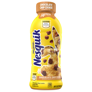 Nesquik Lowfat Chocolate Chip Cookie Milk, 14 fl oz (414 ml)