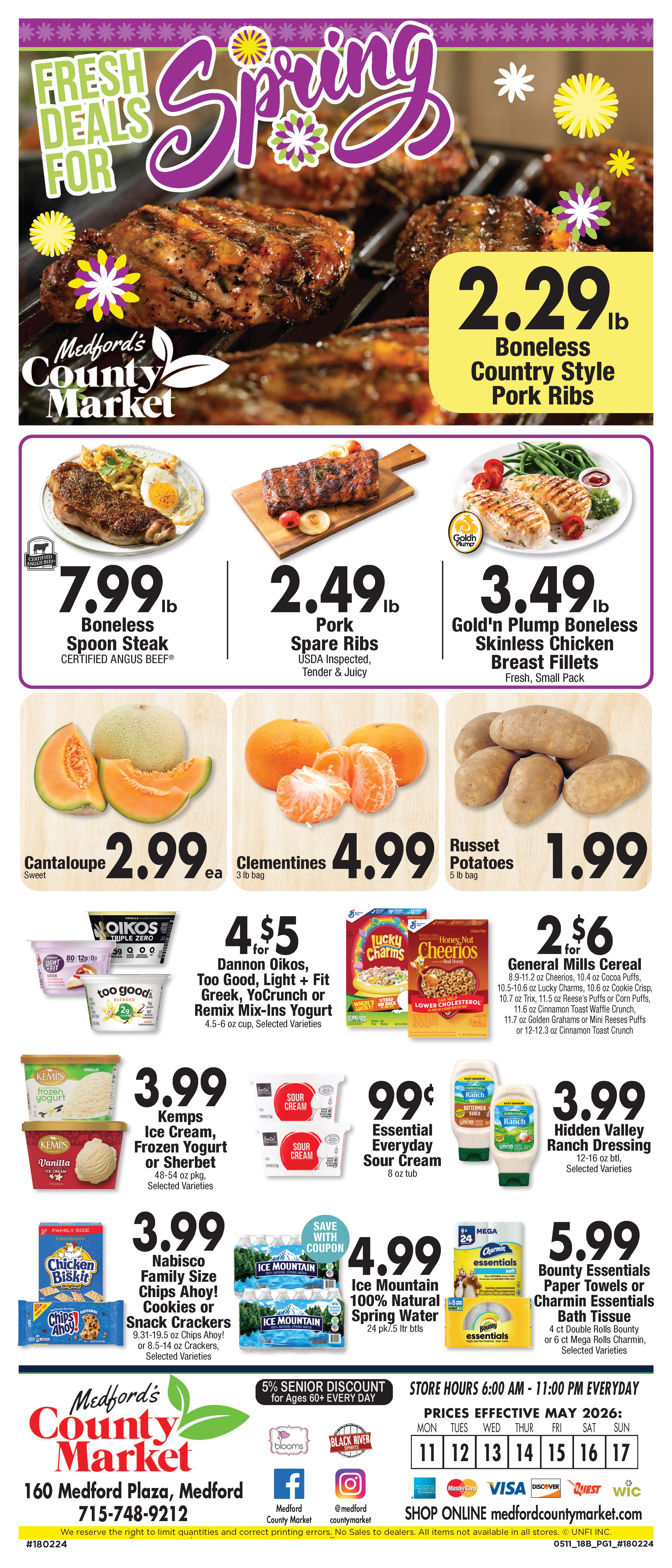 Weekly Ad Flyer – Medford County Market – Trojan Raw Bareskin Studded  Bareskin Lubricated Latex Condoms The Everything Pack, 10 Condoms
