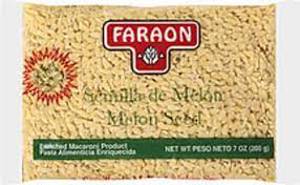Faraon Semilla de Melon, Melon Seed Pasta, Enriched Macaroni Product, 7 oz
