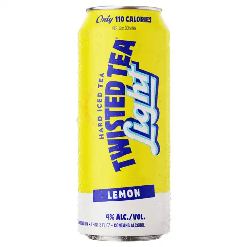 lemontea Twisted Tea Extreme Lemon Hard Iced Tea, 24 fl oz - Smith's Food