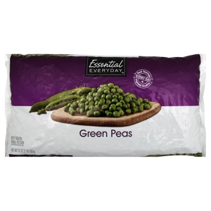Essential Everyday Green Peas, 32 oz (2 lb) 907 g
