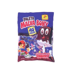 De La Rosa Paleta Malva Bony Pop, 40 ct