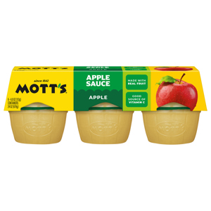 Mott's Apple Sauce, 6 - 4.0 oz (113 g) containers [24 oz (678 g)]