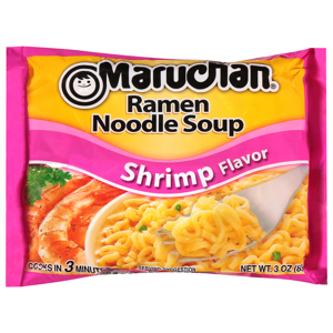 Maruchan Soup, Ramen Noodle, Shrimp Flavor, 3 oz (85 g)