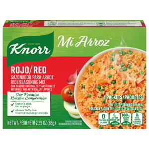 Knorr Seasoning Mix, Rice, Red, 4 packets [2.39 oz (68 g)]