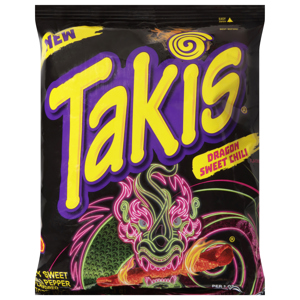 Takis Tortill Chips, Dragon Sweet Chili, Hot, 3.25 oz (92.3 g)