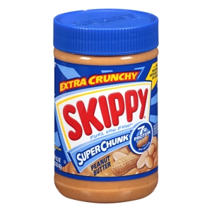 Skippy Peanut Butter, Super Chunk, Extra Crunchy, 16.3 oz (1 lb 0.3 oz) 462 g