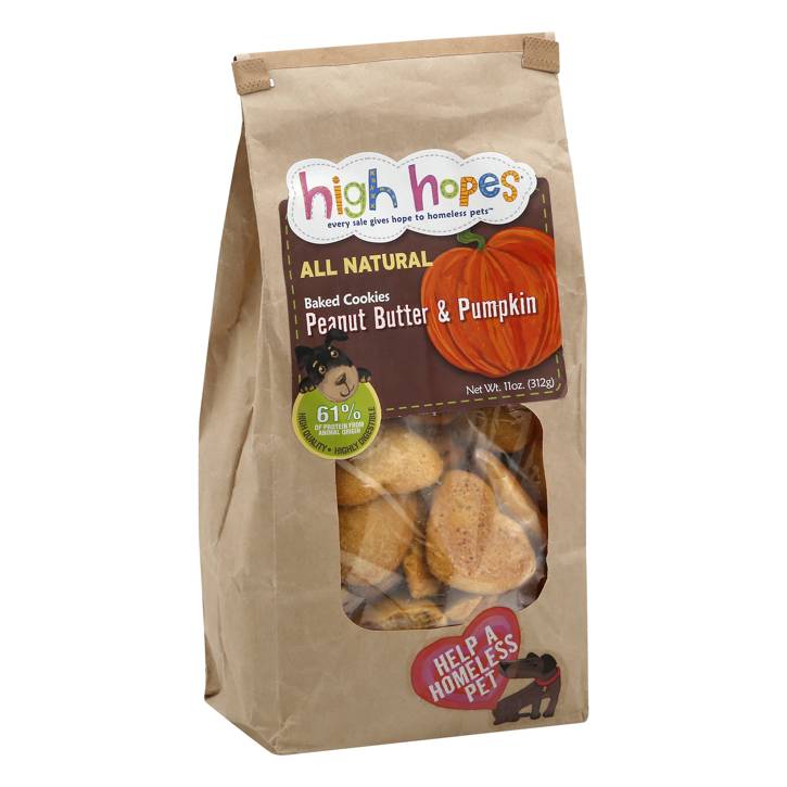 My Products Highland Park High Hopes Pet Pumpkin Cookies 11 Oz